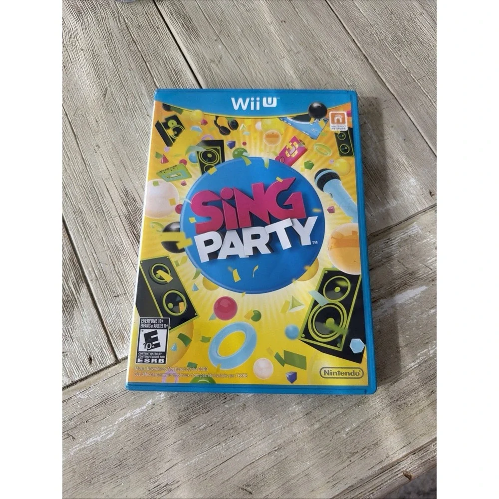 Sing Party Wii U Game Manual